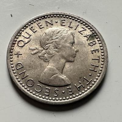 🌹外币初藏🌹🐯2026年第48场   每周二四六晚8️⃣点  大洋洲硬币专场 新西兰1962年 三便士 a