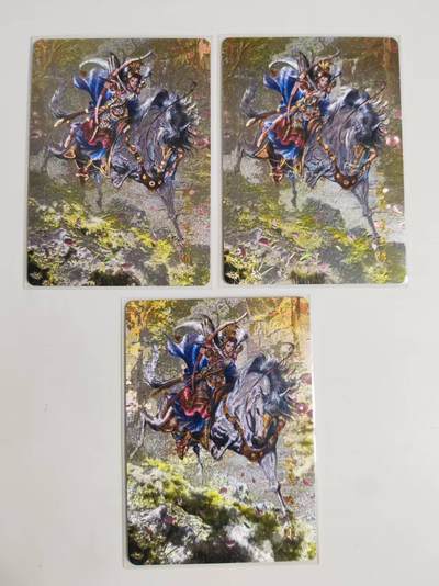 第114期阳大大卡牌拍卖第114期（持续收拍品，周五晚上九点截拍，进群福利早知道） 百里卡牌 荡寇志 扈三娘 粗闪3张