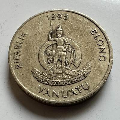 🌹外币初藏🌹🐯2026年第48场   每周二四六晚8️⃣点  大洋洲硬币专场 瓦努阿图 1995年 100瓦图 a