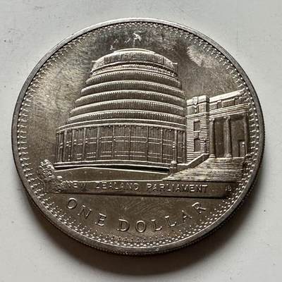🌹外币初藏🌹🐯2026年第48场   每周二四六晚8️⃣点  大洋洲硬币专场 新西兰 1978年 议会大厦 1元 克朗币