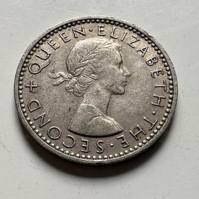 🌹外币初藏🌹🐯2026年第48场   每周二四六晚8️⃣点  大洋洲硬币专场 新西兰1959年 6便士 