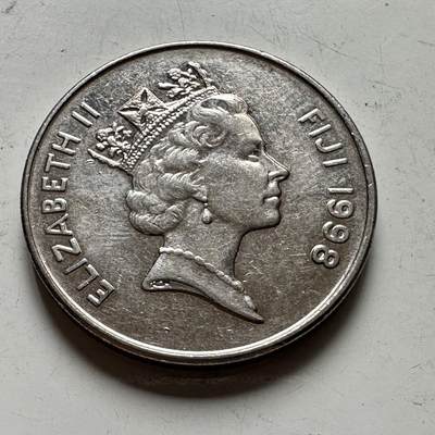 🌹外币初藏🌹🐯2026年第48场   每周二四六晚8️⃣点  大洋洲硬币专场 斐济1998年 20分