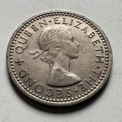 🌹外币初藏🌹🐯2026年第48场   每周二四六晚8️⃣点  大洋洲硬币专场 新西兰1957年 三便士 