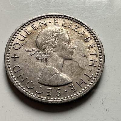 🌹外币初藏🌹🐯2026年第48场   每周二四六晚8️⃣点  大洋洲硬币专场 新西兰1958年 6便士 