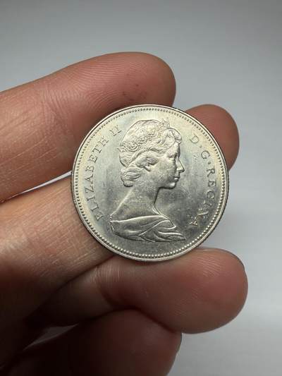 2026年集古藏今外币拍卖第四期-第5场—（总第325拍），可以寄存60天，满160元包邮。 1971年加拿大50分