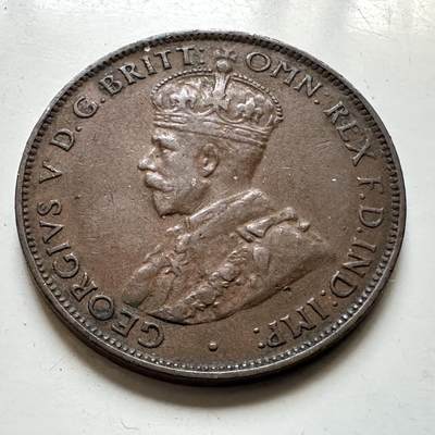 🌹外币初藏🌹🐯2026年第48场   每周二四六晚8️⃣点  大洋洲硬币专场 澳大利亚 1936年 乔治五世 半便士