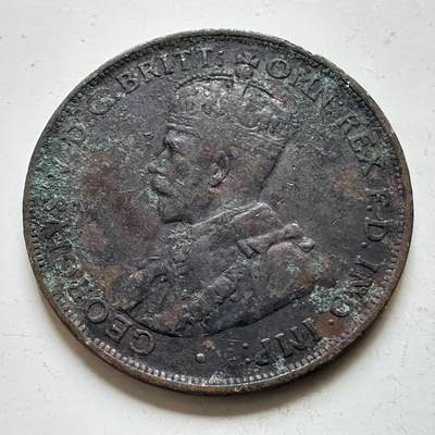 🌹外币初藏🌹🐯2026年第48场   每周二四六晚8️⃣点  大洋洲硬币专场 澳大利亚 1922年 乔治五世 一便士 