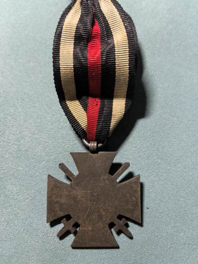 盛世勋华——号角文化勋章邮票专场拍卖第318期 德国（一战）佩剑兴登堡奖章 带B.H.L.厂标