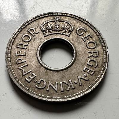 🌹外币初藏🌹🐯2026年第48场   每周二四六晚8️⃣点  大洋洲硬币专场 英属斐济 1934年 乔治五世 1/2便士 a