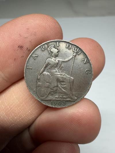 2026年集古藏今外币拍卖第四期-第5场—（总第325拍），可以寄存60天，满160元包邮。 1903年英国1法新