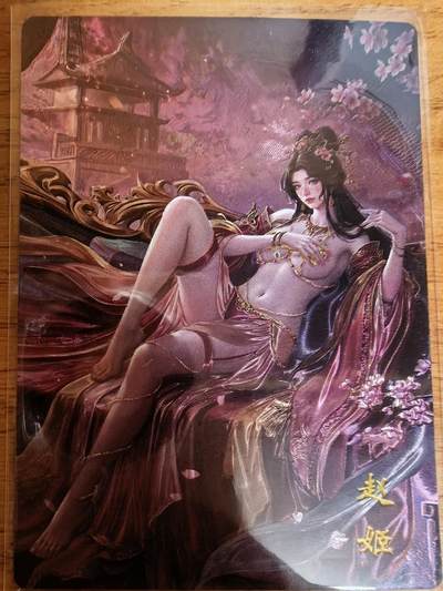 第114期阳大大卡牌拍卖第114期（持续收拍品，周五晚上九点截拍，进群福利早知道） - 【光刻】琅琊卡藏 碳的N次方 赵姬