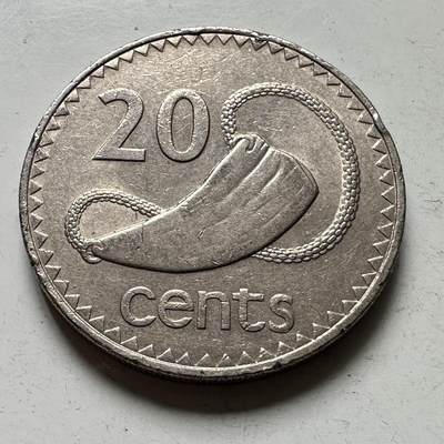 🌹外币初藏🌹🐯2026年第48场   每周二四六晚8️⃣点  大洋洲硬币专场 斐济1978年 20分