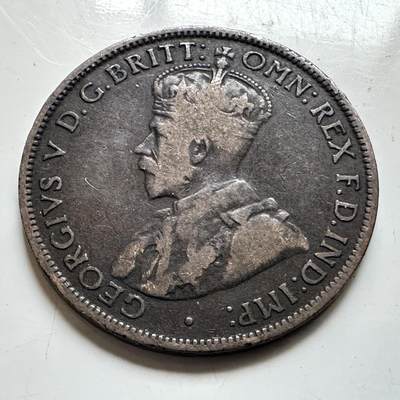 🌹外币初藏🌹🐯2026年第48场   每周二四六晚8️⃣点  大洋洲硬币专场 澳大利亚 1912年 乔治五世 半便士