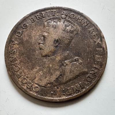 🌹外币初藏🌹🐯2026年第48场   每周二四六晚8️⃣点  大洋洲硬币专场 澳大利亚 1920年 乔治五世 一便士 a