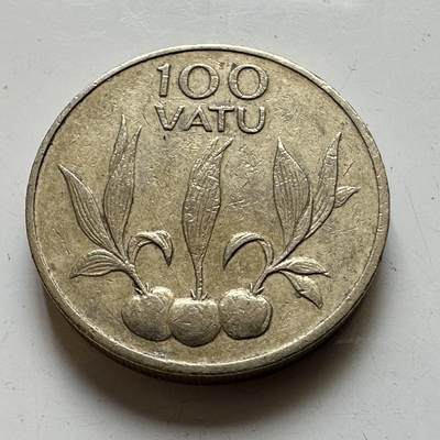 🌹外币初藏🌹🐯2026年第48场   每周二四六晚8️⃣点  大洋洲硬币专场 瓦努阿图 1995年 100瓦图 a