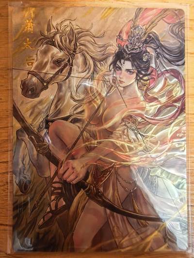 第114期阳大大卡牌拍卖第114期（持续收拍品，周五晚上九点截拍，进群福利早知道） - 【光刻】琅琊卡藏 半卷 萧太后