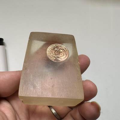 🌹外币初藏🌹🐯2026年第48场   每周二四六晚8️⃣点  大洋洲硬币专场 新西兰  2分 铜币 水晶镇纸