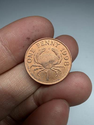 2026年集古藏今外币拍卖第四期-第5场—（总第325拍），可以寄存60天，满160元包邮。 1998年英属根西1便士