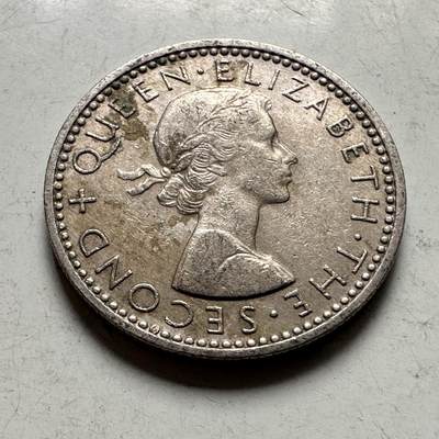 🌹外币初藏🌹🐯2026年第48场   每周二四六晚8️⃣点  大洋洲硬币专场 新西兰1957年 6便士 