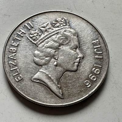 🌹外币初藏🌹🐯2026年第48场   每周二四六晚8️⃣点  大洋洲硬币专场 斐济1996年 10分