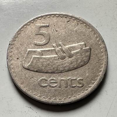 🌹外币初藏🌹🐯2026年第48场   每周二四六晚8️⃣点  大洋洲硬币专场 斐济1975年 5分