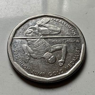 🌹外币初藏🌹🐯2026年第48场   每周二四六晚8️⃣点  大洋洲硬币专场 斐济2013年残奥会首金50分纪念币