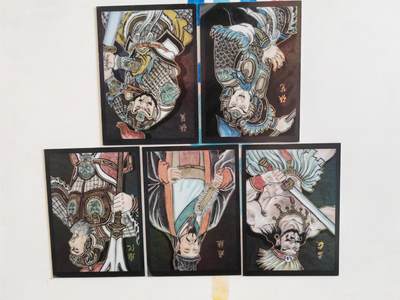 第114期阳大大卡牌拍卖第114期（持续收拍品，周五晚上九点截拍，进群福利早知道） 【套卡】香山文创 卢艺丰 争霸三国 套卡116张