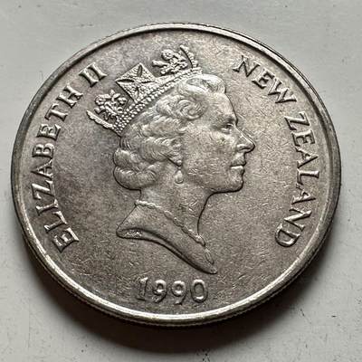 🌹外币初藏🌹🐯2026年第48场   每周二四六晚8️⃣点  大洋洲硬币专场 新西兰1990年 20分