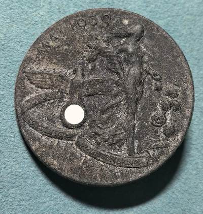 盛世勋华——号角文化勋章邮票专场拍卖第318期 德国（1939）1939年五一劳动节纪念证章 带厂标