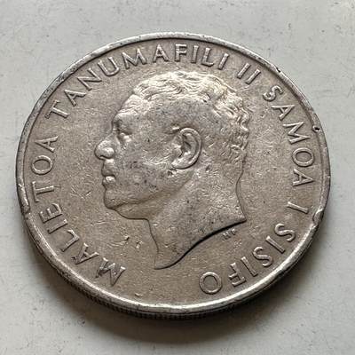 🌹外币初藏🌹🐯2026年第48场   每周二四六晚8️⃣点  大洋洲硬币专场 西萨摩亚 1967年  20分
