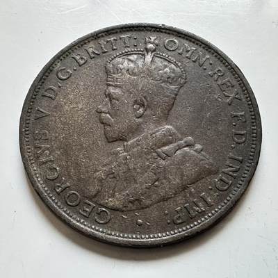 🌹外币初藏🌹🐯2026年第48场   每周二四六晚8️⃣点  大洋洲硬币专场 澳大利亚 1911年 乔治五世 一便士 a