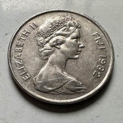 🌹外币初藏🌹🐯2026年第48场   每周二四六晚8️⃣点  大洋洲硬币专场 斐济1982年 10分