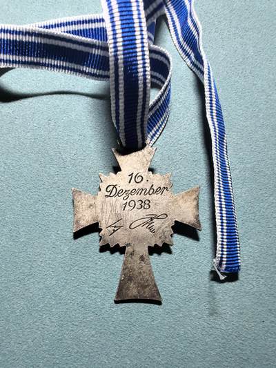 盛世勋华——号角文化勋章邮票专场拍卖第318期 德国（1939）银级母亲十字奖章