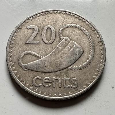 🌹外币初藏🌹🐯2026年第48场   每周二四六晚8️⃣点  大洋洲硬币专场 斐济1974年 20分