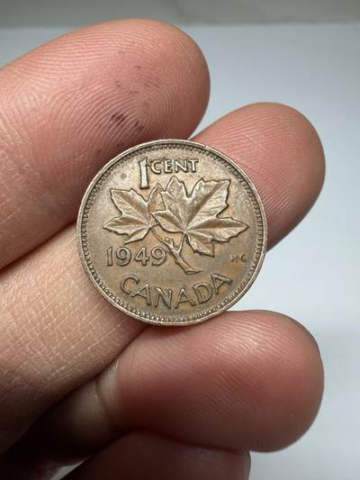 2026年集古藏今外币拍卖第四期-第5场—（总第325拍），可以寄存60天，满160元包邮。 1949年加拿大一分