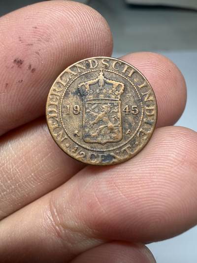 2026年集古藏今外币拍卖第四期-第5场—（总第325拍），可以寄存60天，满160元包邮。 1945年荷属东印度2.5分