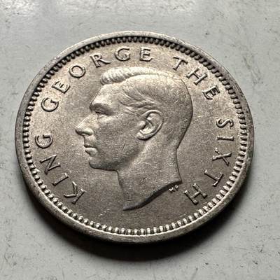 🌹外币初藏🌹🐯2026年第48场   每周二四六晚8️⃣点  大洋洲硬币专场 新西兰1952年 三便士 