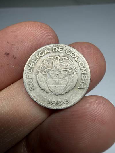 2026年集古藏今外币拍卖第四期-第5场—（总第325拍），可以寄存60天，满160元包邮。 1956年哥伦比亚10分