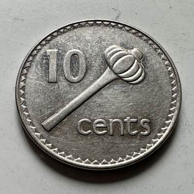 🌹外币初藏🌹🐯2026年第48场   每周二四六晚8️⃣点  大洋洲硬币专场 斐济1996年 10分