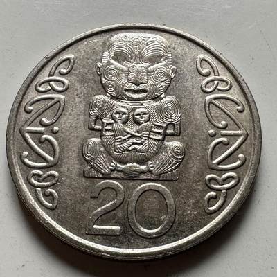 🌹外币初藏🌹🐯2026年第48场   每周二四六晚8️⃣点  大洋洲硬币专场 新西兰1990年 20分