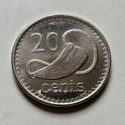 🌹外币初藏🌹🐯2026年第48场   每周二四六晚8️⃣点  大洋洲硬币专场 斐济2010年 20分