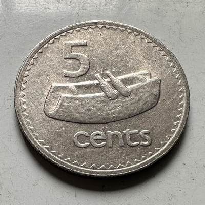 🌹外币初藏🌹🐯2026年第48场   每周二四六晚8️⃣点  大洋洲硬币专场 斐济1976年 5分