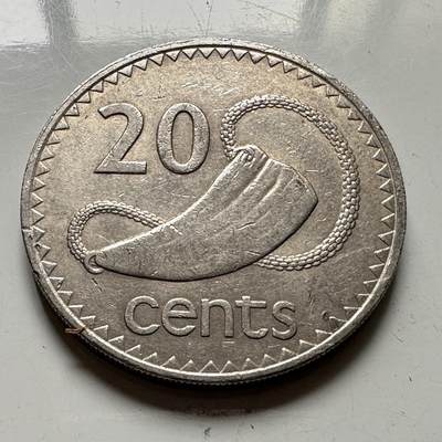 🌹外币初藏🌹🐯2026年第48场   每周二四六晚8️⃣点  大洋洲硬币专场 斐济1969年 20分