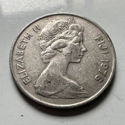 🌹外币初藏🌹🐯2026年第48场   每周二四六晚8️⃣点  大洋洲硬币专场 斐济1976年 10分