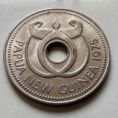 🌹外币初藏🌹🐯2026年第48场   每周二四六晚8️⃣点  大洋洲硬币专场 巴布亚新几内亚 1975年鳄鱼 1基那 b