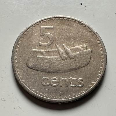 🌹外币初藏🌹🐯2026年第48场   每周二四六晚8️⃣点  大洋洲硬币专场 斐济1969年 5分