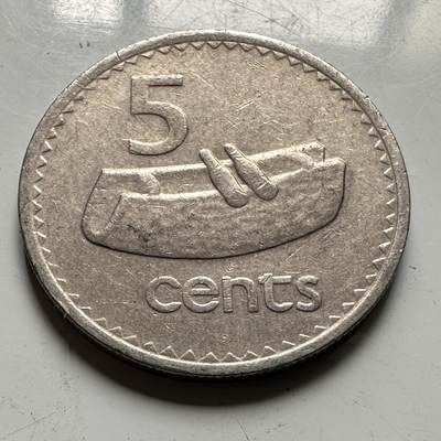 🌹外币初藏🌹🐯2026年第48场   每周二四六晚8️⃣点  大洋洲硬币专场 斐济1974年 5分