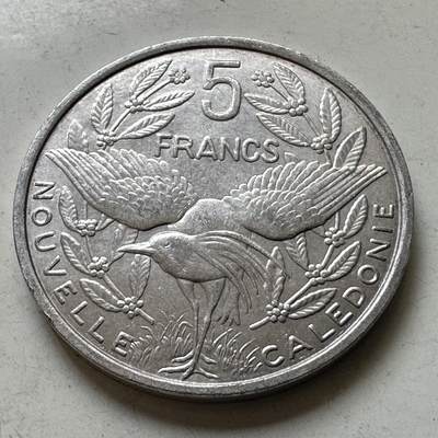 🌹外币初藏🌹🐯2026年第48场   每周二四六晚8️⃣点  大洋洲硬币专场 新喀里多尼亚 1992年 5法郎 