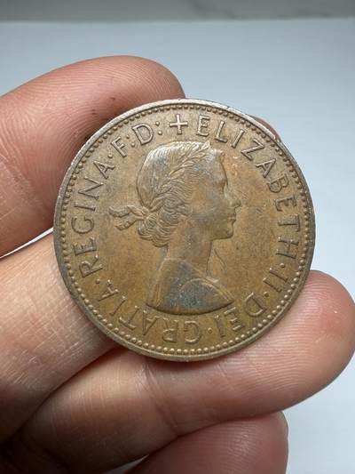 2026年集古藏今外币拍卖第四期-第5场—（总第325拍），可以寄存60天，满160元包邮。 1967年英国1便士