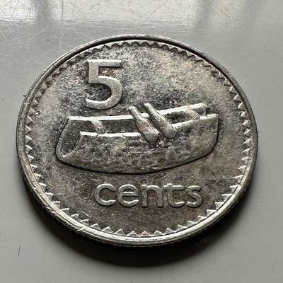 🌹外币初藏🌹🐯2026年第48场   每周二四六晚8️⃣点  大洋洲硬币专场 斐济1992年 5分